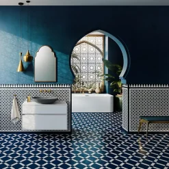 Baignoire Îlot|Villeroy & Boch Baignoire murale semi-îlot Loop & Friends