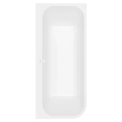 Villeroy & Boch Baignoire murale Architectura pour installation en angle à droite, 1700 x 750 mm, Blanc