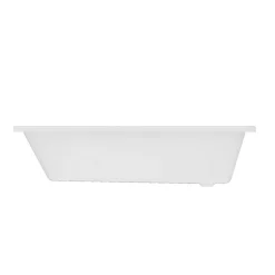 Baignoire pour angle gauche Horyn L. 150 cm x l. 90 cm blanc