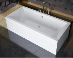 Baignoire Droite|Azura Home Design Baignoire QUADRO - dimensions : 190cm