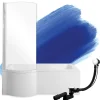 Badland Baignoire rectangulaire 150 x 70 Gauche INSPIRO acrylique blanc, sans Habillage + Écran + Pieds + Vidage à chromé