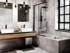 Baignoire Droite|Besco Baignoire rectangulaire - 155 x 70 cm - sans Habillage - avec Pieds - Vidage Chrome - QUADRO SLIM