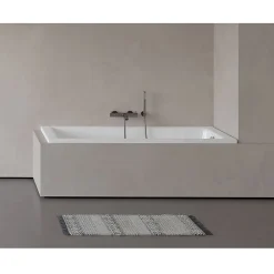 Baignoire Îlot|Sanycces Baignoire rectangulaire encastrable BALI blanc brillant 170x70