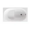 Baignoire Droite|Sanitaire Baignoire Sabot ASTOR-S 120x70 cm