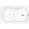 Baignoire Droite|Azura Home Design Baignoire sabot VANIA 120x70 cm