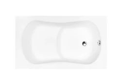 Baignoire Droite|Azura Home Design Baignoire sabot VANIA 120x70 cm