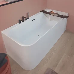 Baignoire D'Angle|Villeroy & Boch Baignoire semi-îlot d'angle Loop & Friends version droite