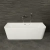 Spalina Baignoire semi-îlot murale Mint 170, blanc, 170x81 cm, by
