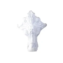 Rogier & Mothes Baignoire sur pieds en fonte BRADFORD Blanche 180 cm Pieds chromes