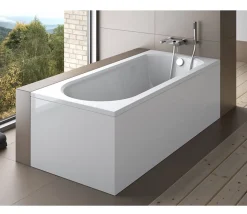 Azura Home Design Baignoire TRINITA avec tablier 75 - 170cm