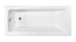 Baignoire Droite|Azura Home Design Baignoire VENETO avec tablier - 150 x 70 cm