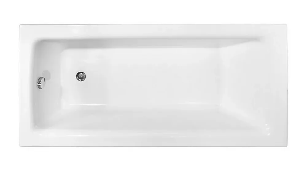 Baignoire Droite|Azura Home Design Baignoire VENETO avec tablier - 150 x 70 cm