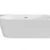 Azura Home Design Baignoire ZOYA angle droit - 170 x 80 cm