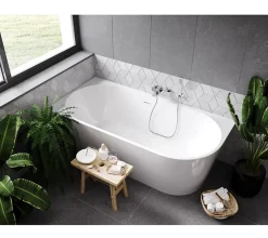 Azura Home Design Baignoire ZOYA angle gauche - 150 x 75 cm
