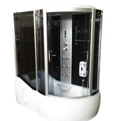 Baignoire Douche|Eliteshopping Baignoire-douche hydromassage Chromothérapie 170 X 90 cm Ocean