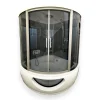 Eliteshopping Baignoire-Douche hydromassage angle 150 x 150 cm Aphrodite