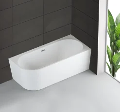 Baignoire Îlot|Spalina Baignoires Ilot Capri 170 droite blanche 170 x76 x58 cm, by