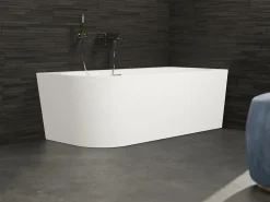 Baignoire Îlot|Spalina Baignoires Ilot Capri 170 droite blanche 170 x76 x58 cm, by