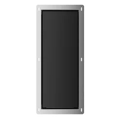 Balneo Armoire encastrée pour brosse WC gauche verre noir