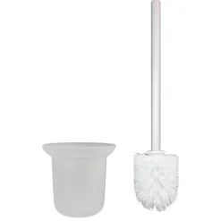 Balneo Armoire encastrée pour brosse WC gauche verre noir
