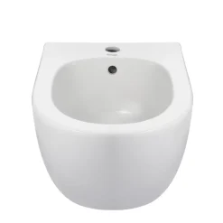 Balneo Bidet suspendu, sans bride bau, Ceramique, Blanc, ASOX