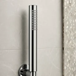 Balneo Douchette argent en acier inoxydable au design moderne CASCADE