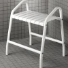 Godonnier Banc de douche avec poignées en aluminium charge maximale 140 kg