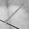 Pommeau De Douche, Flexible Et Barre De Douche|AICA Sanitaire Barre cylindrique stabilisatrice 70-120 cm alu chrome - Verre 6-10 mm