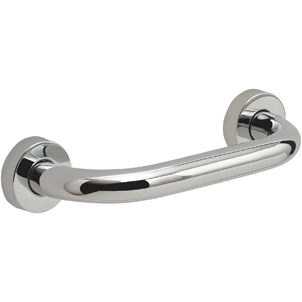 Barre D'Appui|Kiamami Valentina Barre D'appui Accessible En Acier Chromé Pour Salle De Bain Par