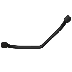 Godonnier Barre d'appui coudée en acier noir mat Essentiels Plus 60,9 cm