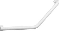 Godonnier Barre d'appui coudée en aluminium blanc époxy 62,3 cm 135'
