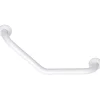 Godonnier Barre d'appui coudée en aluminium blanc 135°