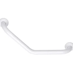 Godonnier Barre d'appui coudée en aluminium blanc 135°
