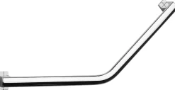 Barre D'Appui|Godonnier Barre d'appui coudée en aluminium anodisé brillant anodisé 62,3 cm 135'