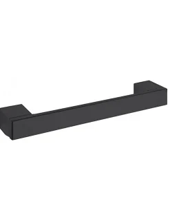 Barre D'Appui|Bemeta Barre d'appui de douche NERO en laiton noir 32 x4 x6 cm