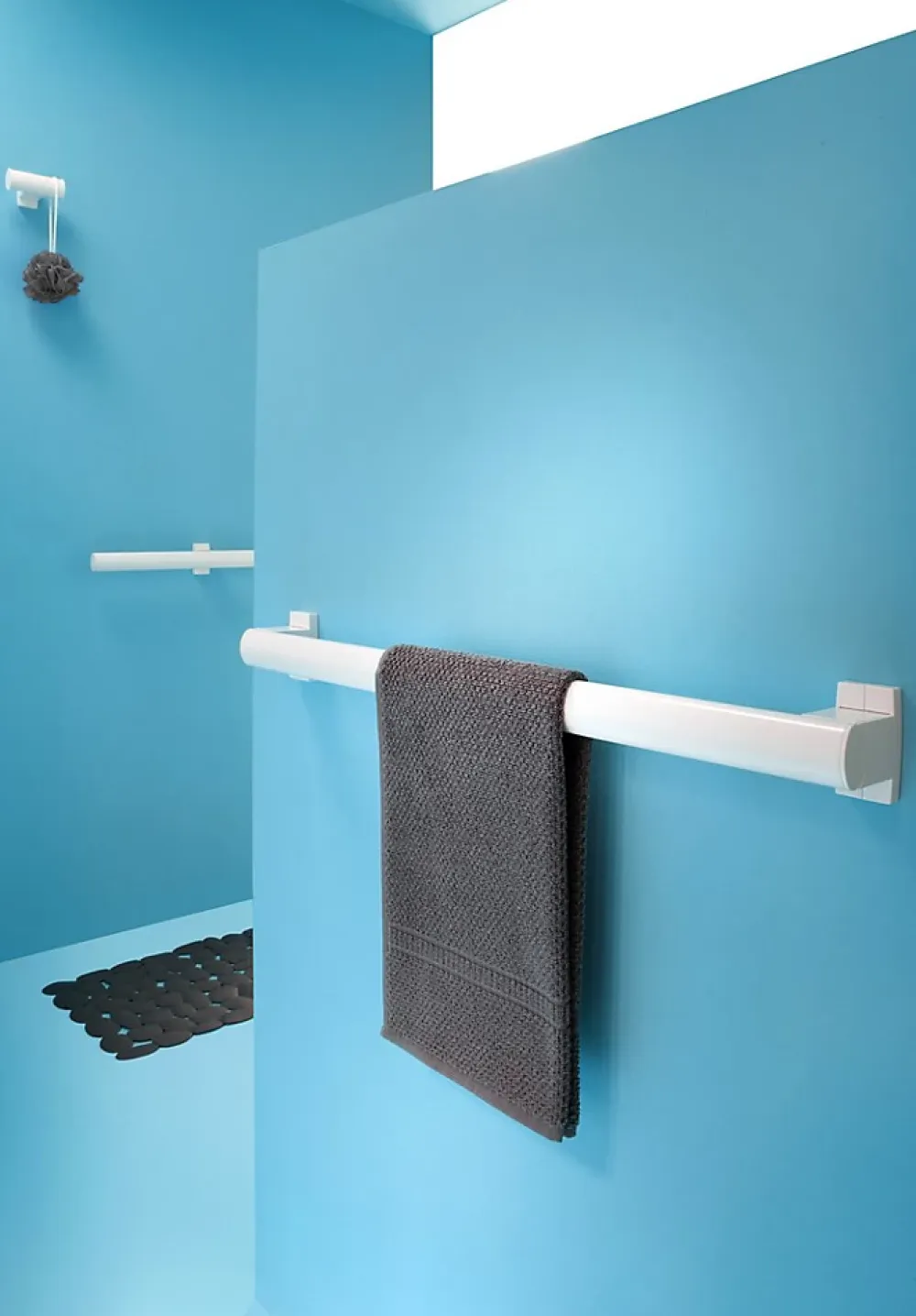 Pellet Barre d'appui droite ARSIS - Finition : Blanc - Longueur 600 mm