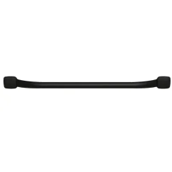 Godonnier Barre d'appui droite en acier noir mat Essentiels Plus 69,3 cm