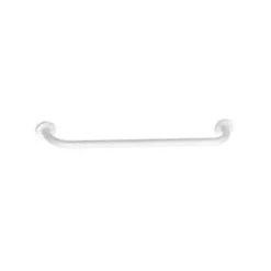 Barre D'Appui|Godonnier Barre d'appui droite en acier blanc 60 cm