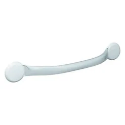 Barre D'Appui|Godonnier Barre d'appui droite en acier blanc 37 cm