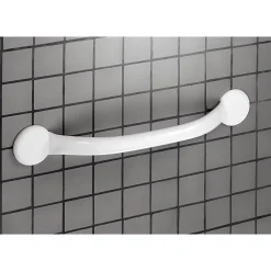 Barre D'Appui|Godonnier Barre d'appui droite en acier blanc 37 cm