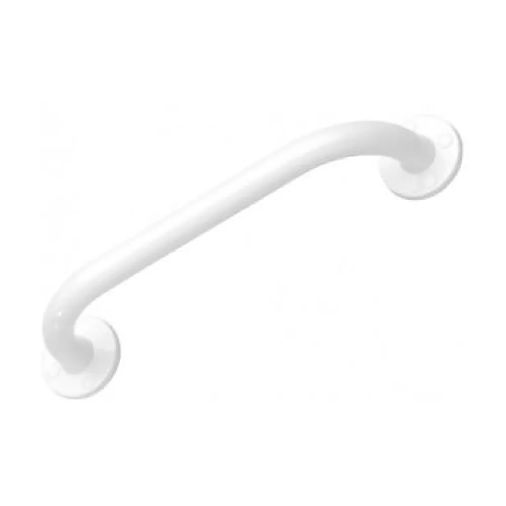 Godonnier Barre d'appui en acier blanc 30 cm