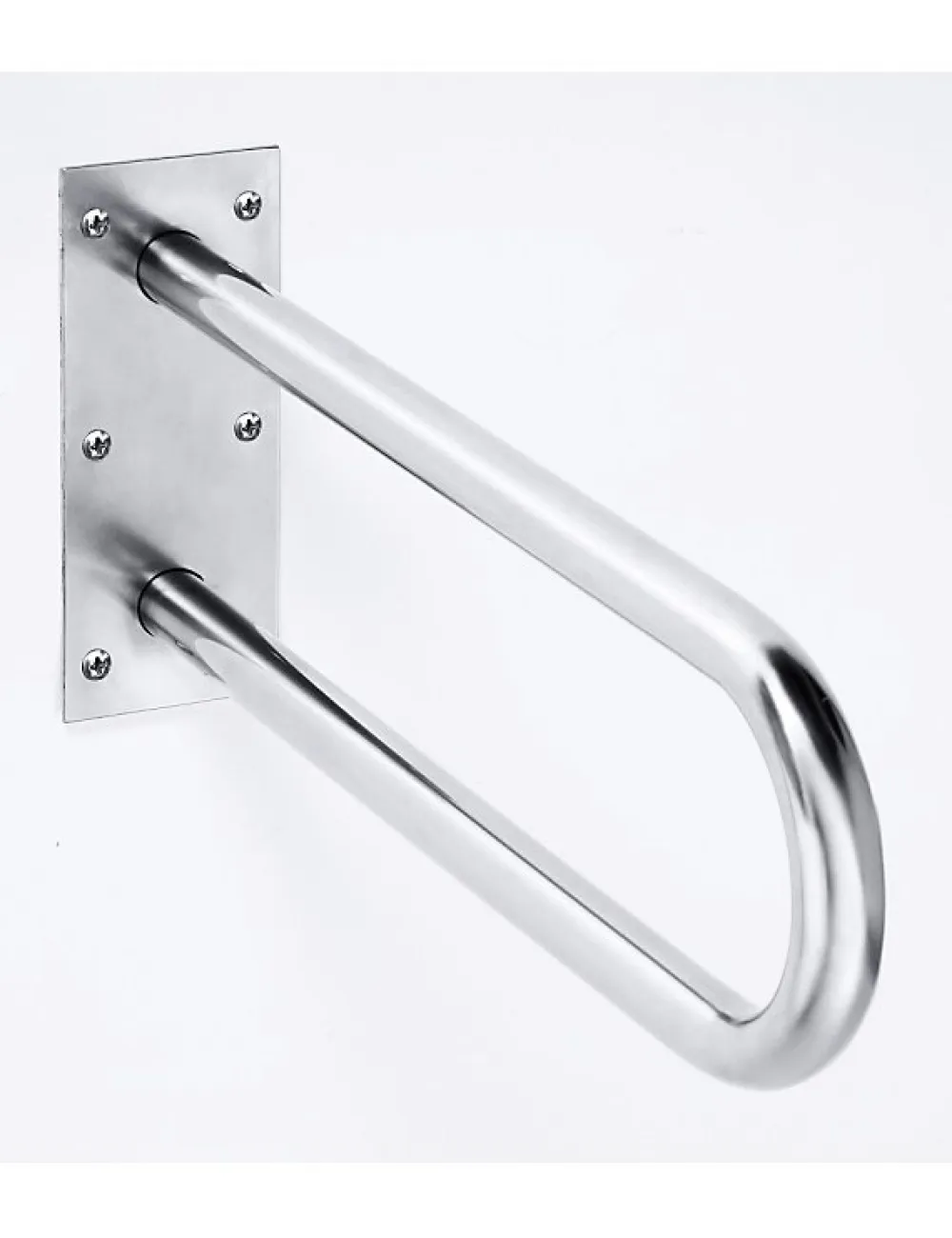 Barre D'Appui|Bemeta Barre d'appui en forme U HELP en acier inoxydable-60x25x10cm--