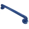 Aidapt Barre d'appui president Bleue pour salle de bain et toilettes - Longueur 60 cm