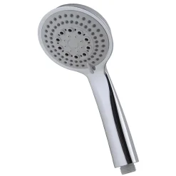 Kibath Barre de douche avec équipement TREN de 65,5 cm, finition chrome poli, en laiton