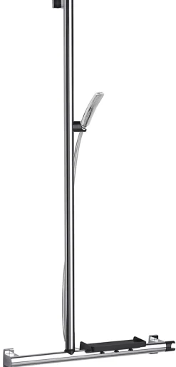 Godonnier Barre de douche et support de douchette finition alu