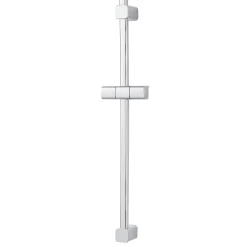 GoodHome Barre de douche réglable chrome Teesta