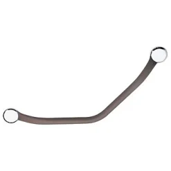Godonnier Barre de redressement coudée en inox taupe Soft 135°