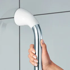 Spirella Barre de redressement ou d'appui PROF Acier Inox 80cm Chrome