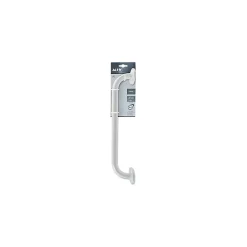 Barre D'Appui|MSV Barre de redressement ou d'appui Acier 40cm Blanc