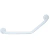 MSV Barre de redressement ou d'appui coudée Acier 54x13,5x10cm Blanc
